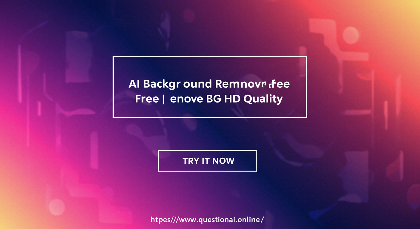 AI Background Remover Free | Remove BG HD quality