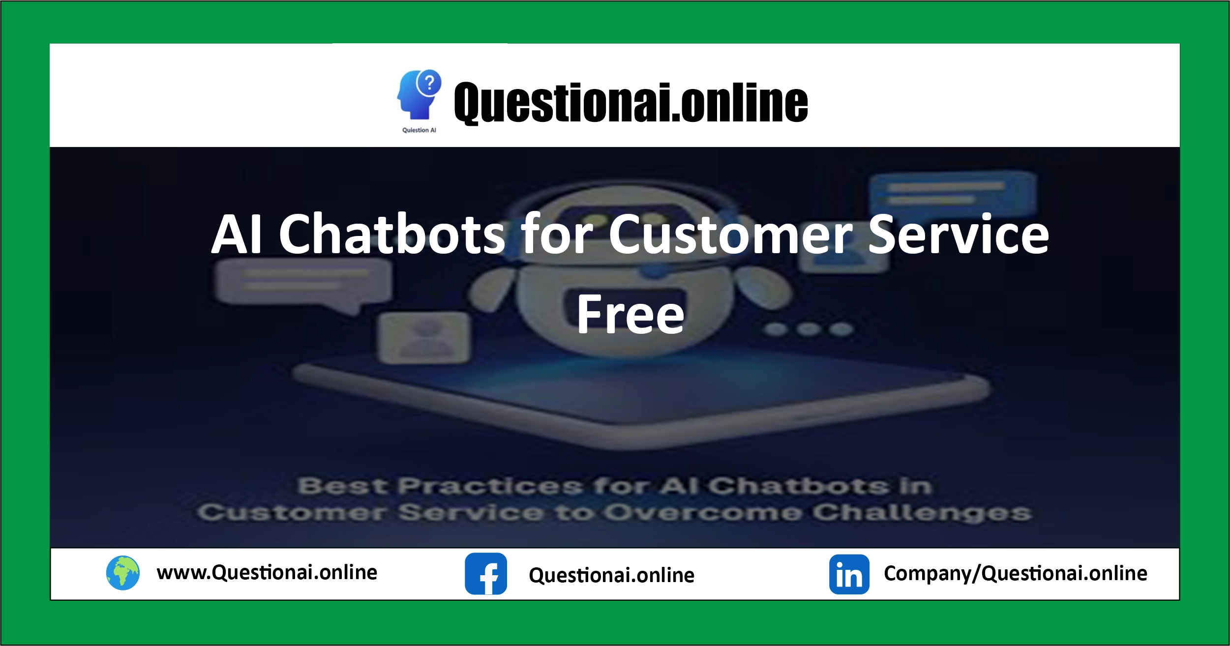 AI Customer Service Agent Chatbot